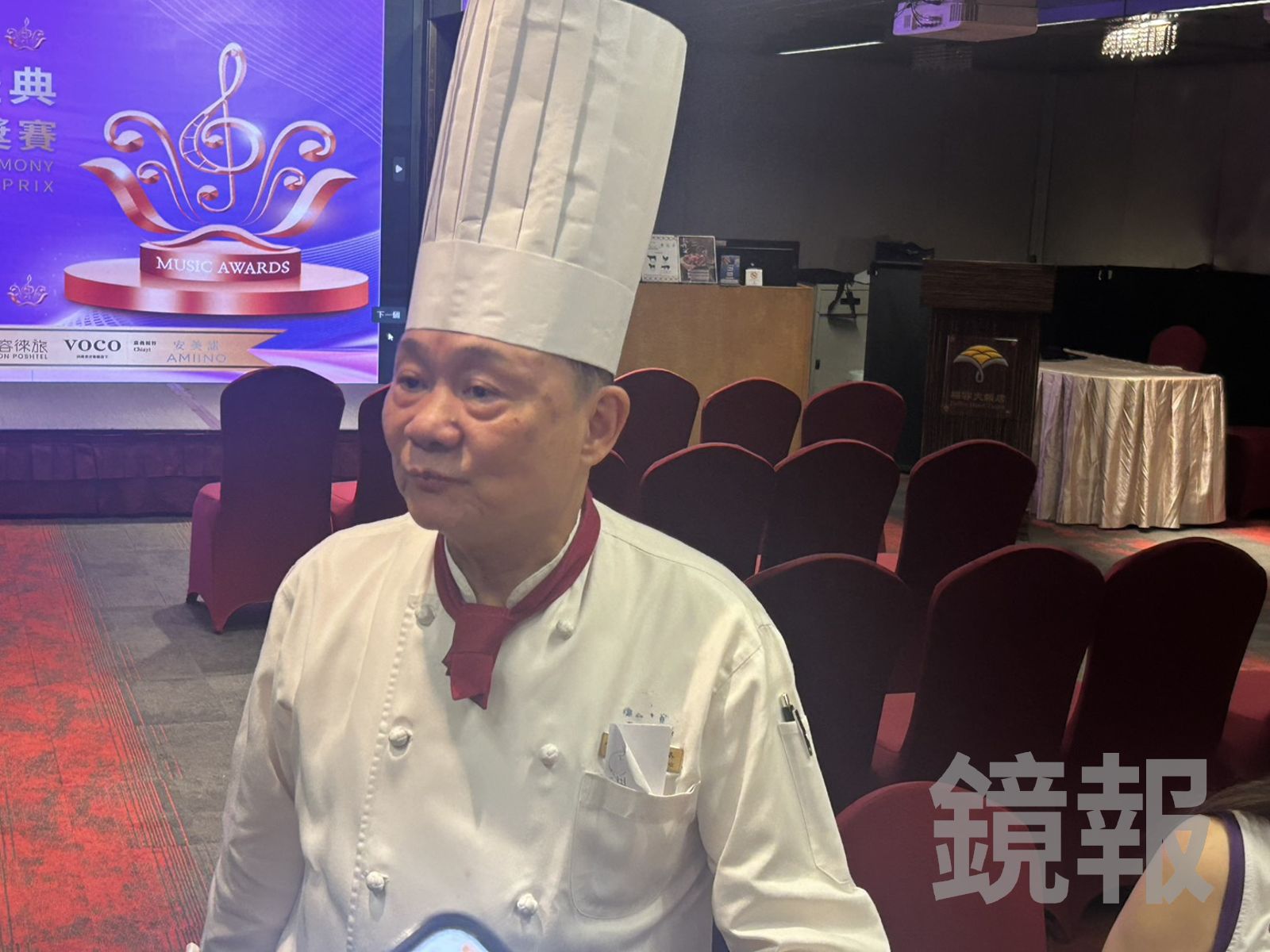 阿基師受訪時氣色非常好。吳昕蓓拍攝