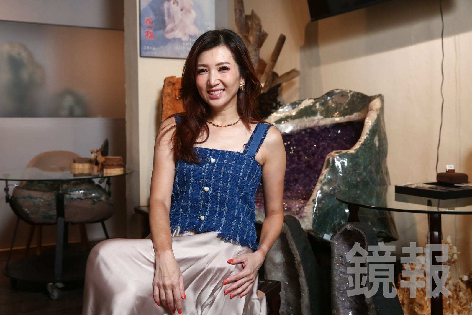 獨家/廖家儀嫁大10歲香港總裁尪突舉家回台!揭「婚變」真實原因 坦言很焦慮...15歲兒在飛機上痛哭