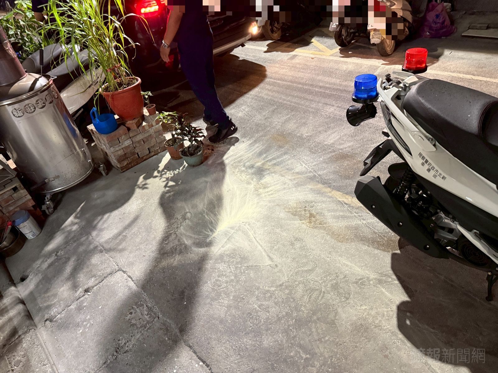 嗆聲「這罐95的」　新北莽男鄰居家門前汽油縱火