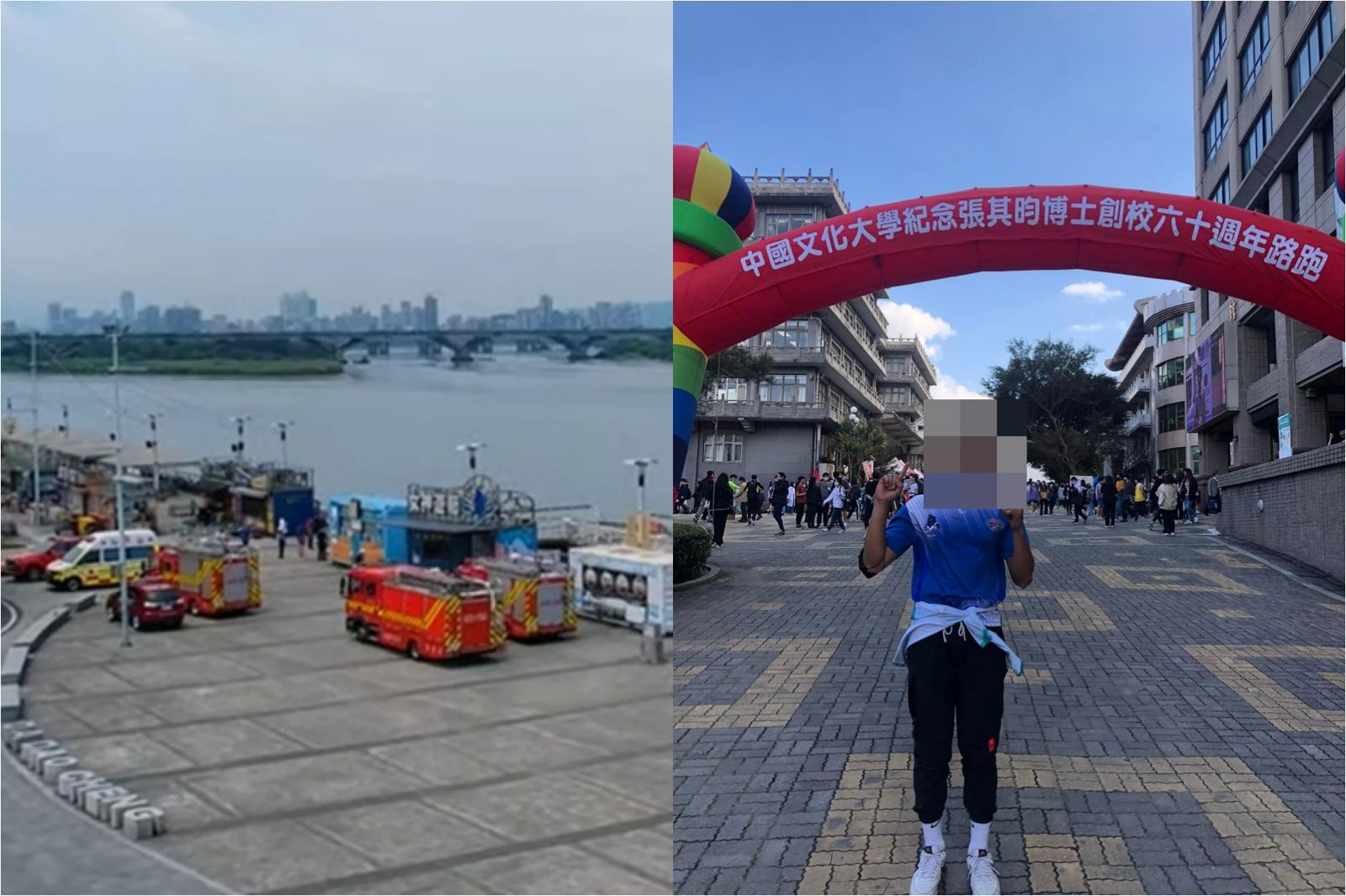 文大橄欖球隊員跳水救人「3分鐘滅頂」失蹤!姐崩潰:他游泳很強 校方回應