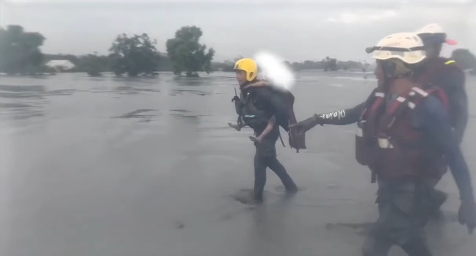 6歲女童受困近2天成功被救出。圖/翻攝自YouTube/ 周春米RiceChou