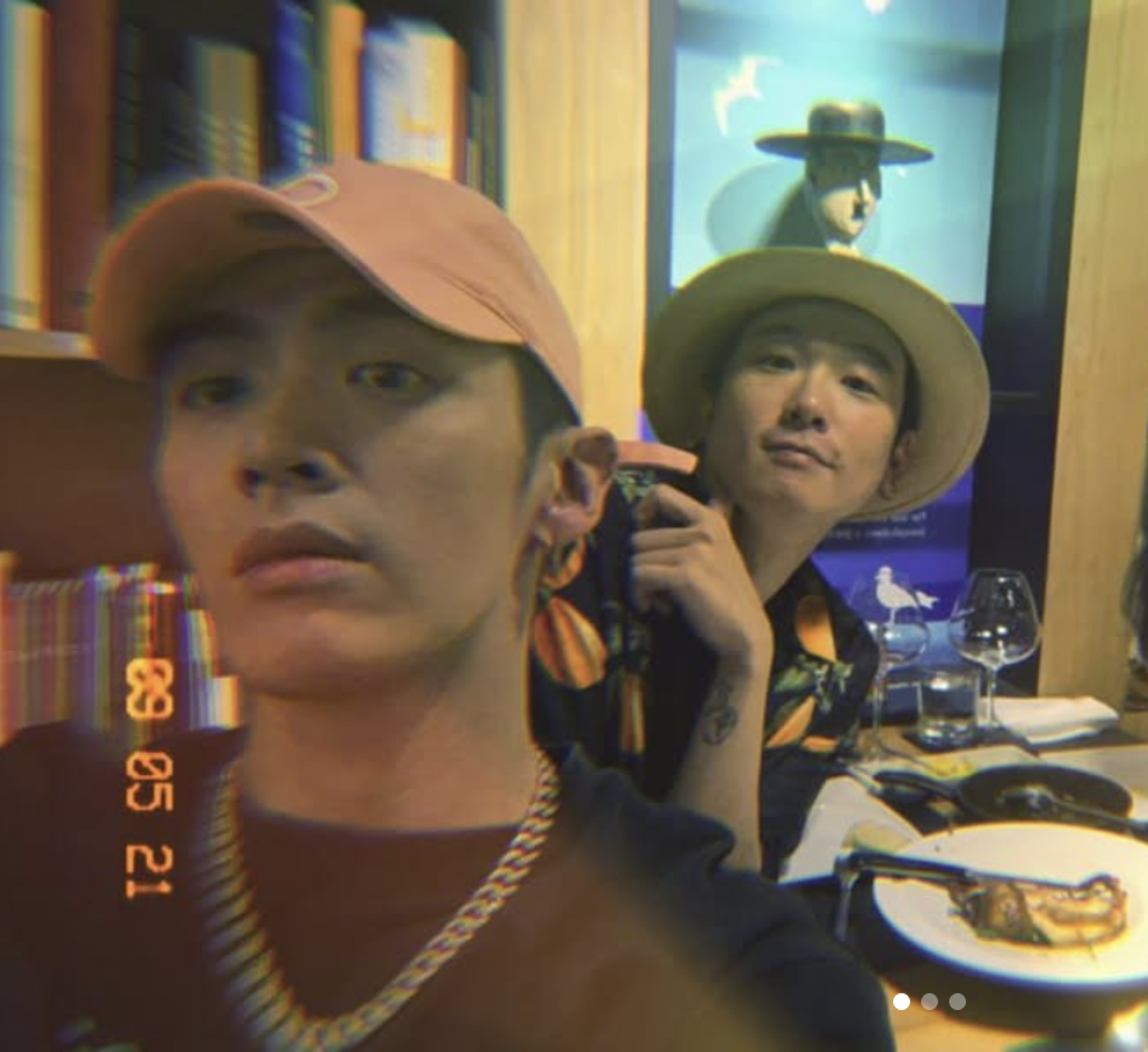 柯家洋(右)、柯震東兄弟。翻攝IG @bjfestival