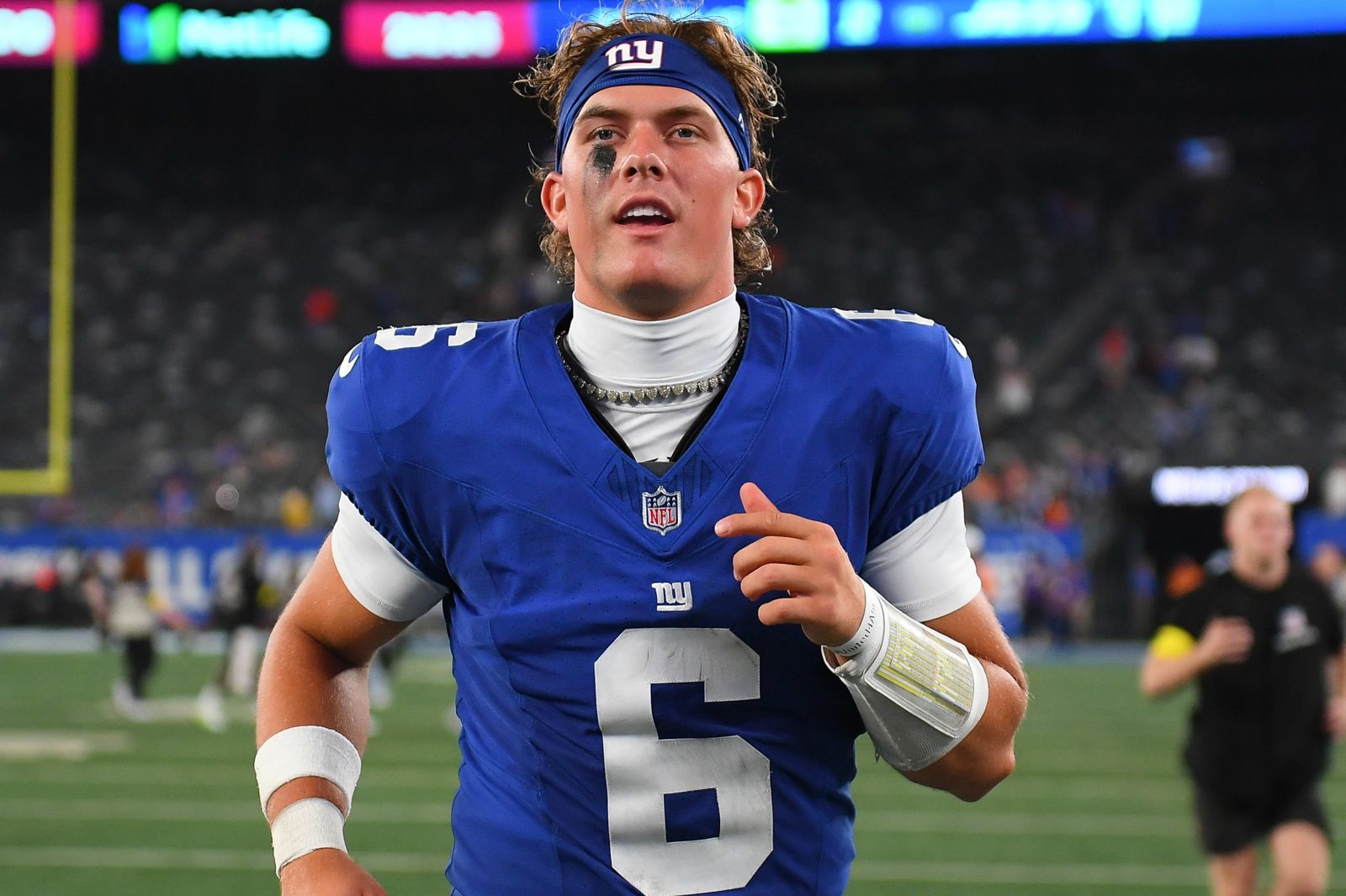 NFL／紐約巨人開季三連敗換四分衛　新秀Jaxson Dart頂替Russell Wilson