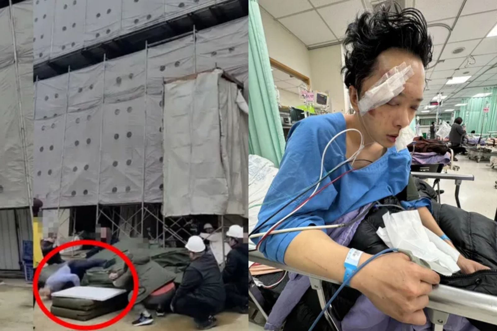 《豆腐媽媽》替身墜樓工安意外，民視發聲明說明。翻攝FB＠台北市電影戲劇業職業工會、Rena提供