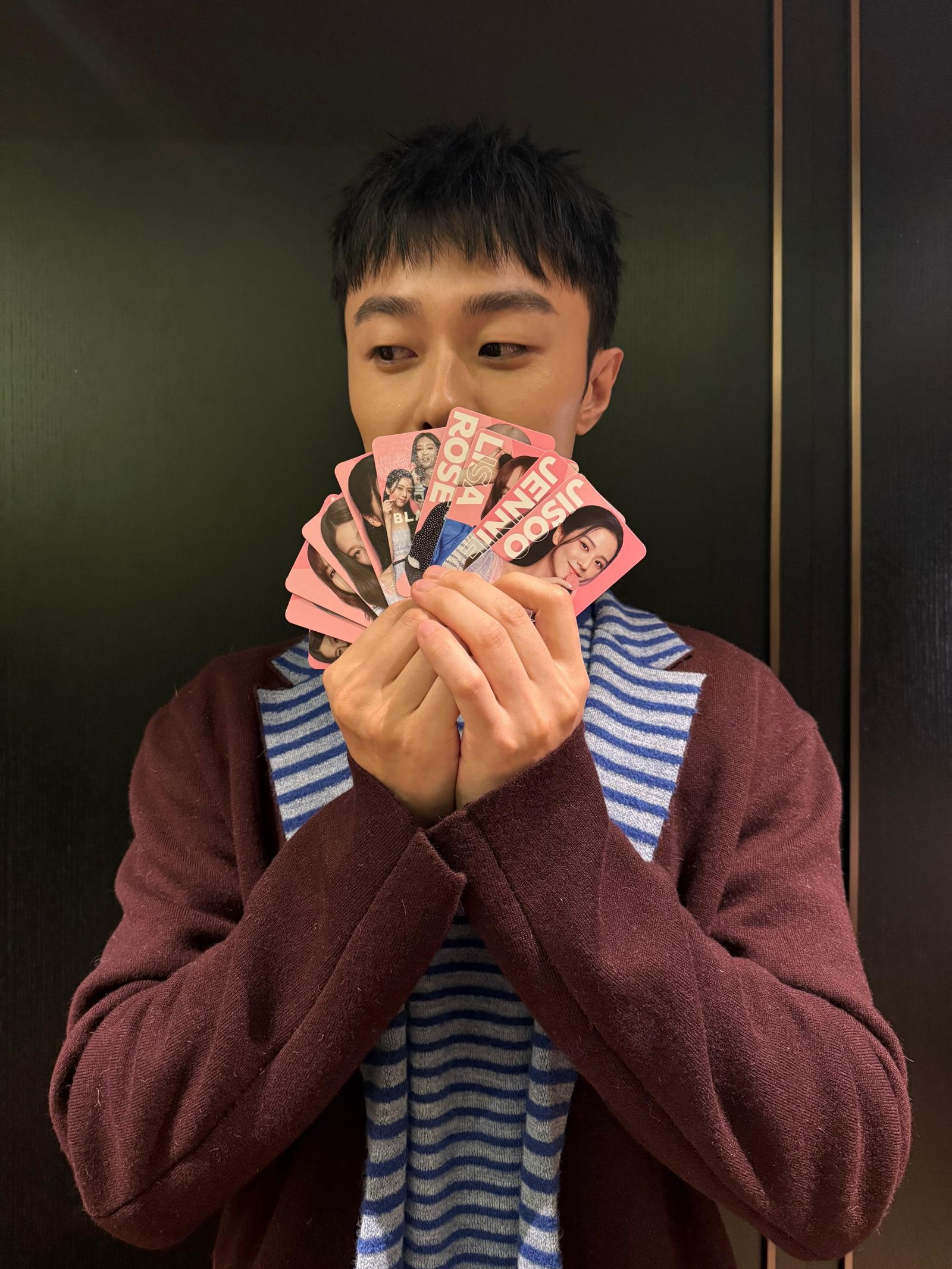 韓國粉絲寵壞施柏宇！BLACKPINK 應援禮浪漫爆棚。施柏宇工作室提供