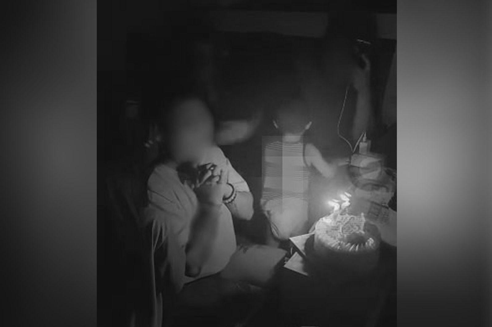 男童遭父親動手掌摑臉頰,當場痛得哇哇大哭,正在慶生的壽星與旁人卻無人制止,影片流出後,引發網友怒火。圖/翻攝threads