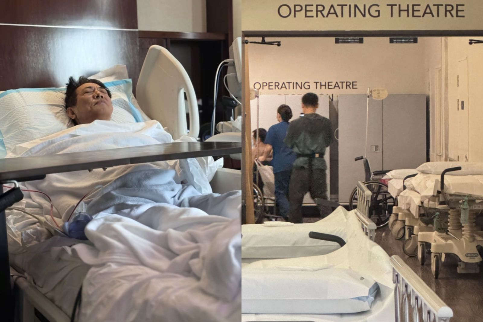 李連杰曬病床照　曝光正接受治療：「無常試煉」