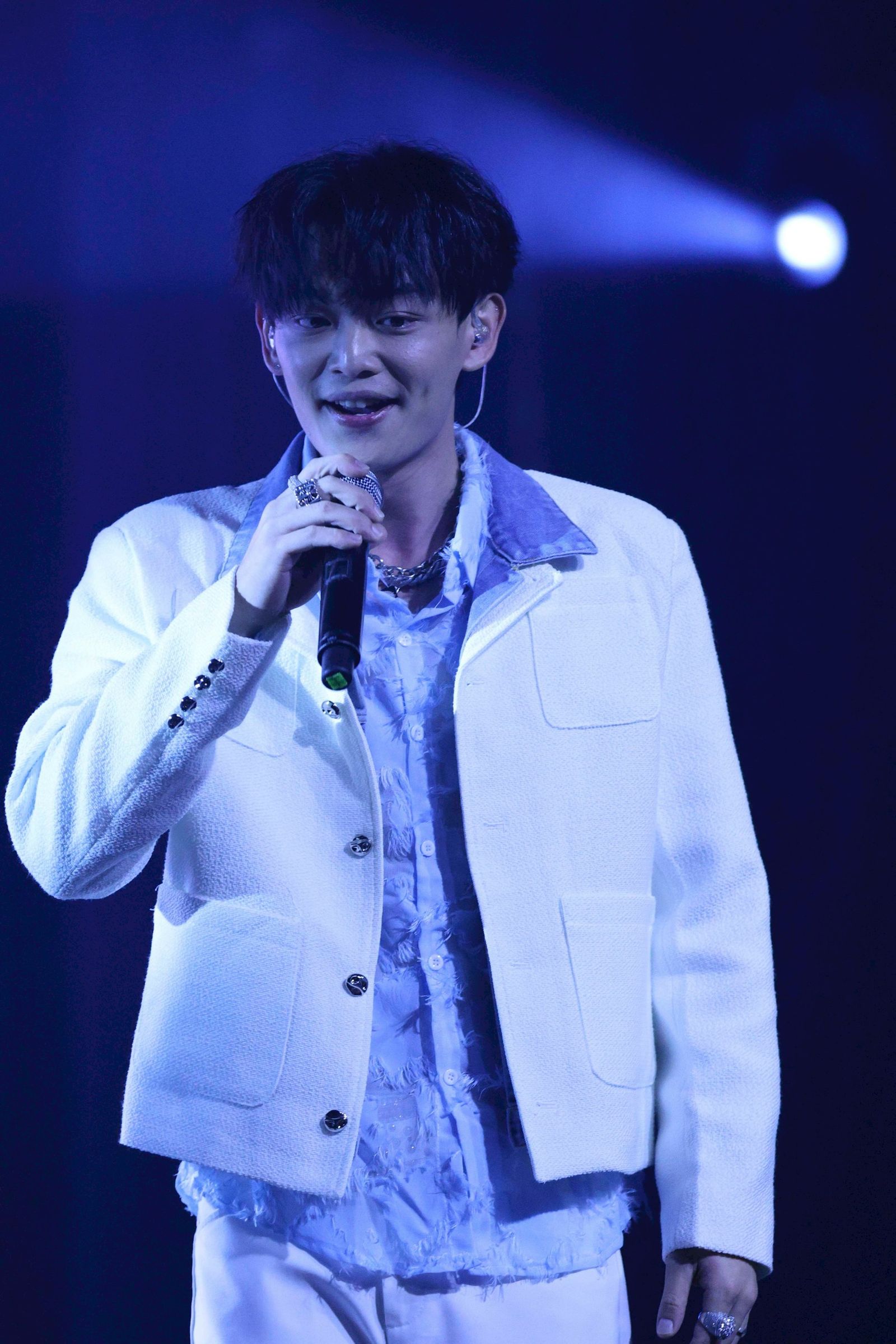 林芃逸15日舉辦首場個人專場。劉耀勻攝