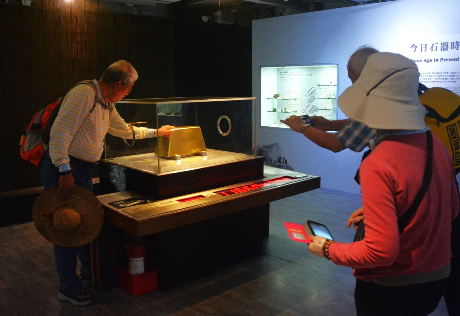 摸金磚聚財氣　黃金博物館成台日韓遊客朝聖打卡熱點