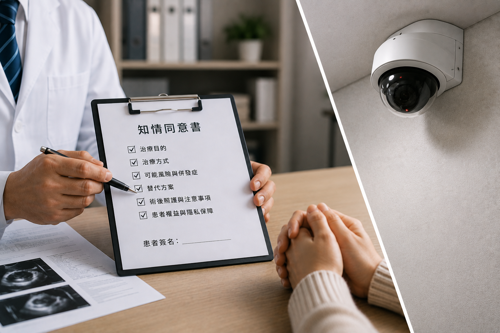 知情權不該只剩簽名!醫療監視器還原真相 守護醫病互信、防範糾紛