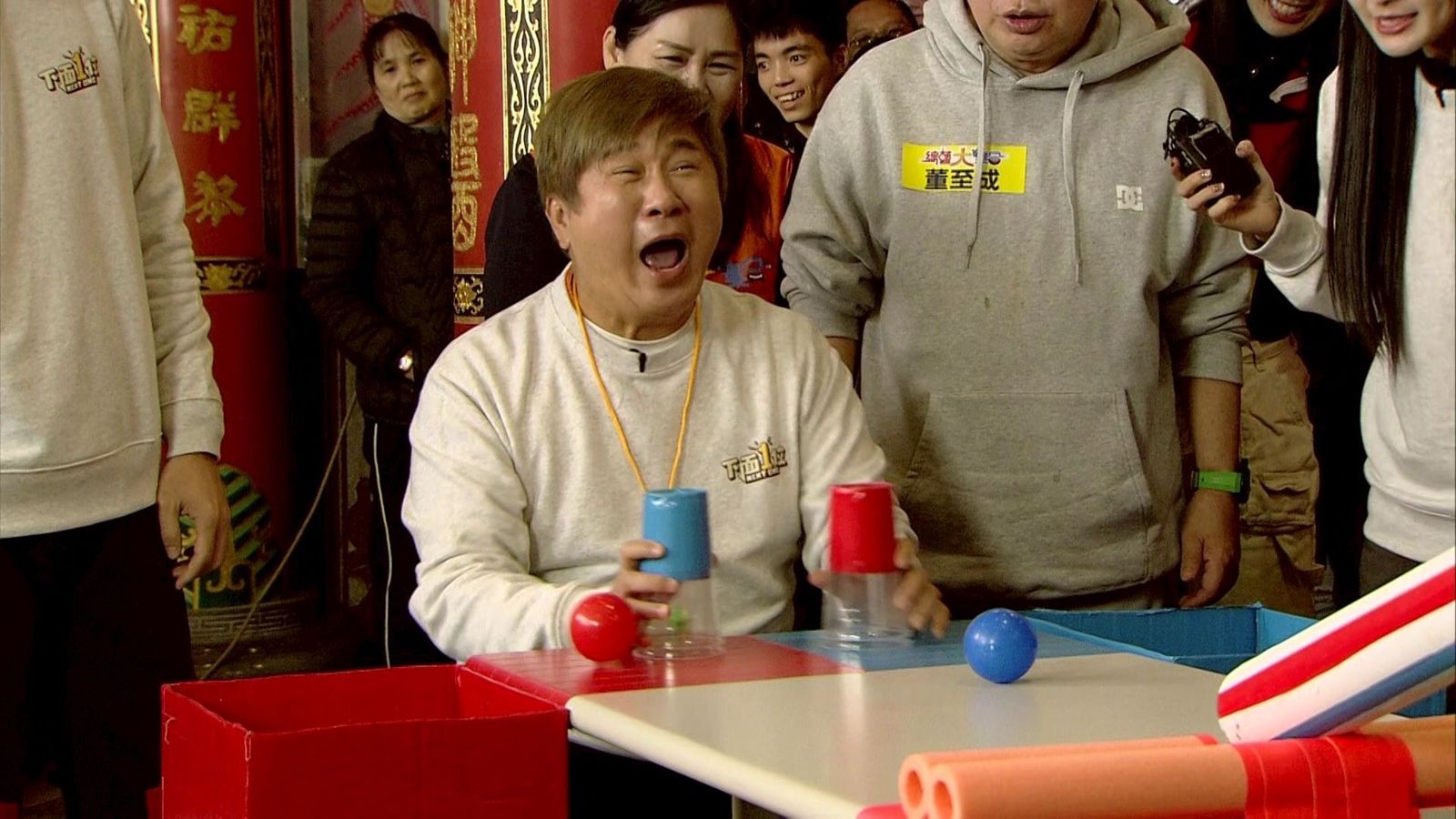 《綜藝大集合》錄影成翻車現場！胡瓜遭惡整反擊　董至成被擊中慘摔引騷動