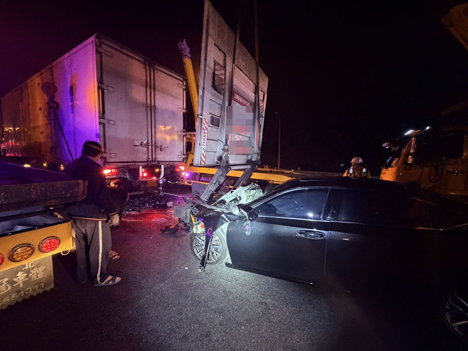 國道深夜3車追撞釀1死2傷!兒科名醫重傷亡…在地家長淚憶暖舉:從小讓他看到大