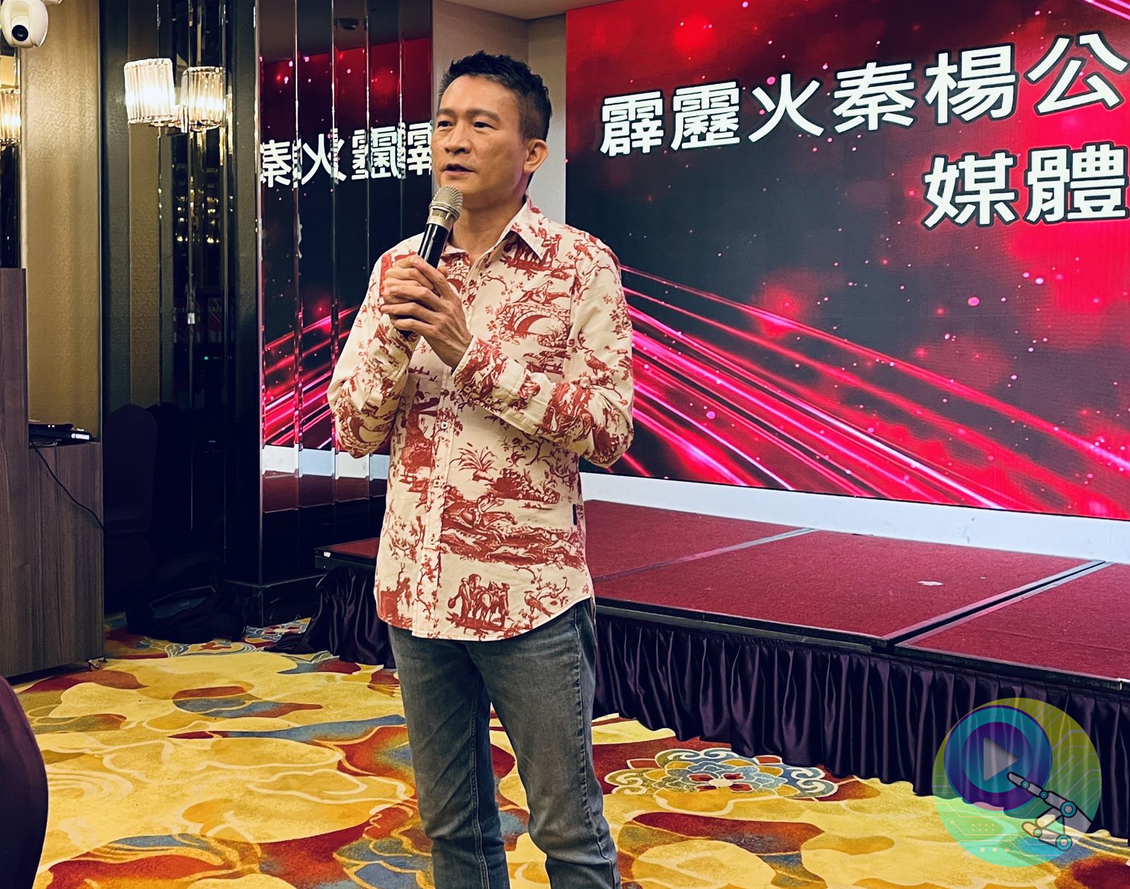 秦楊4月時自曝確診肺腺癌零期。劉慧茹攝
