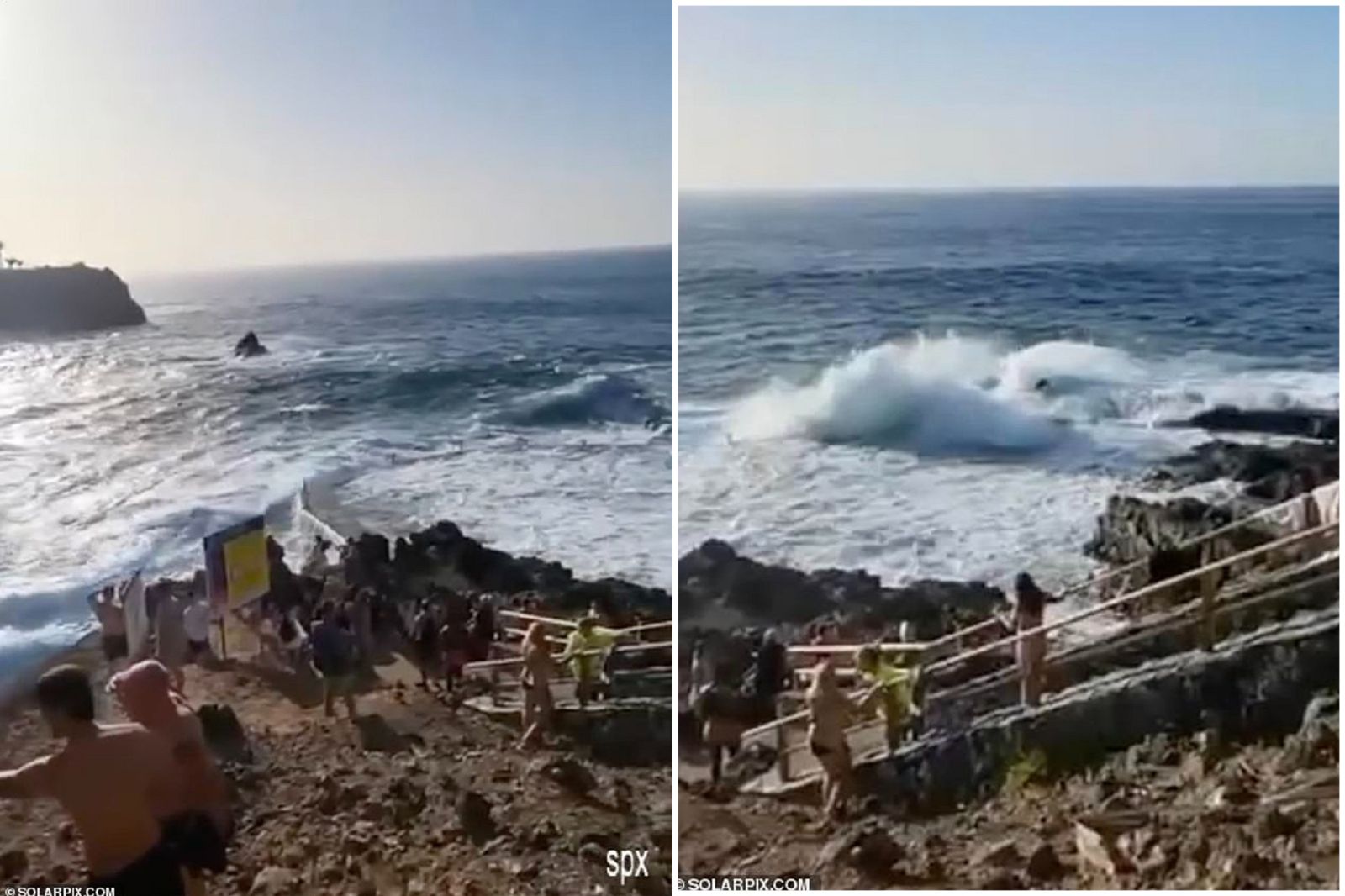 41J肉聲／白目遊客不顧禁令到「死亡區」戲水　4人慘被大浪捲走溺斃