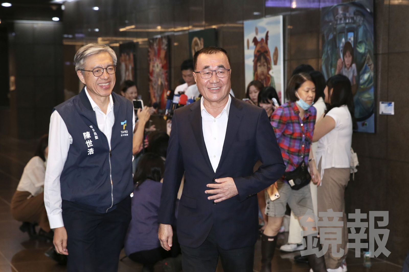 輝達總部用地卡關，台傳出新壽要直接跟輝達談，李四川說，輝達不可能1個標的物付2筆錢。（圖／董孟航攝）