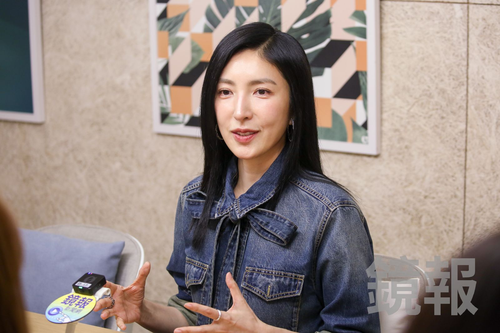 楊謹華誠實面對自己,終於勇於說出希望拿獎的心願。董孟航攝