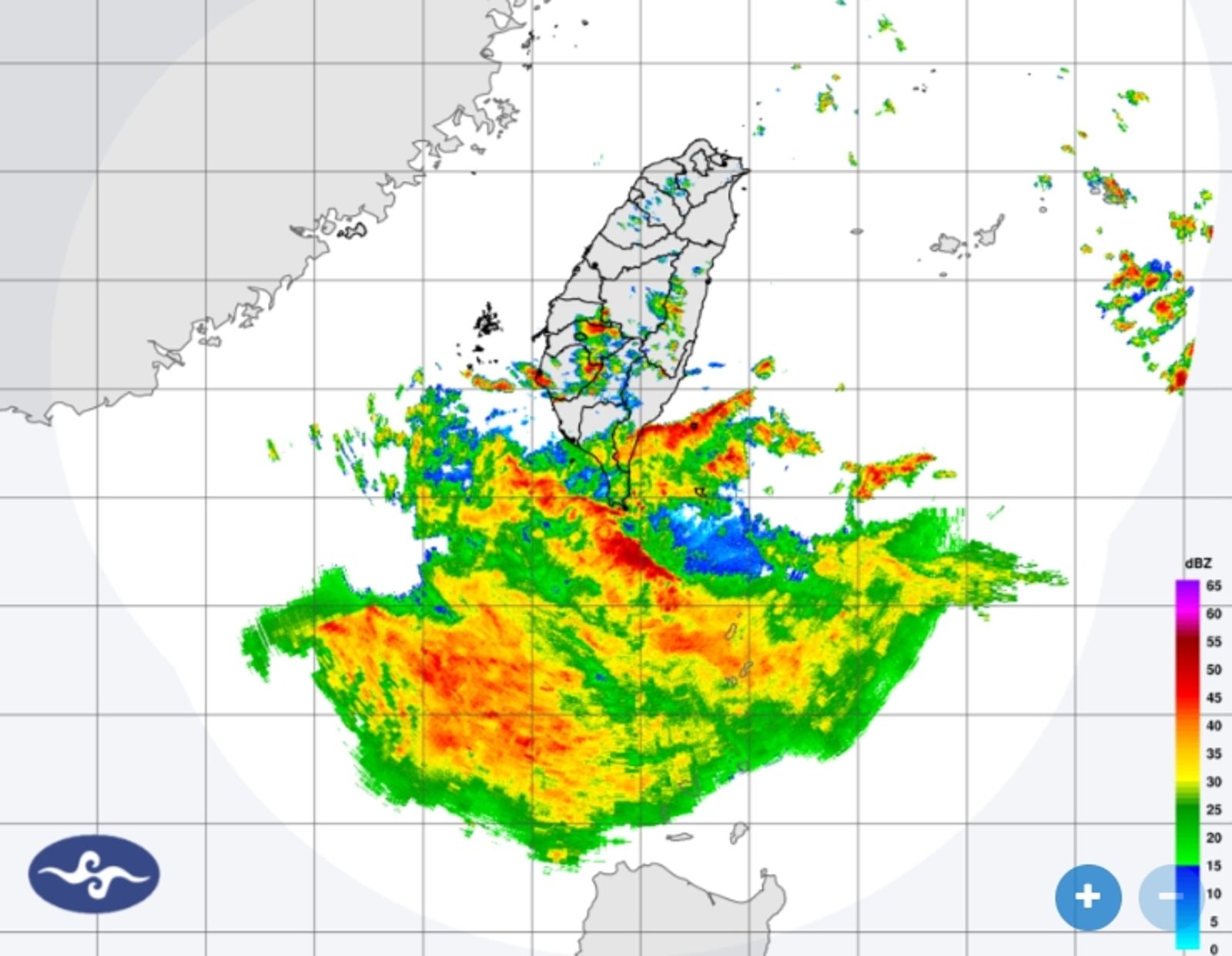 快訊／丹娜絲進逼！　9縣市發布大雨特報