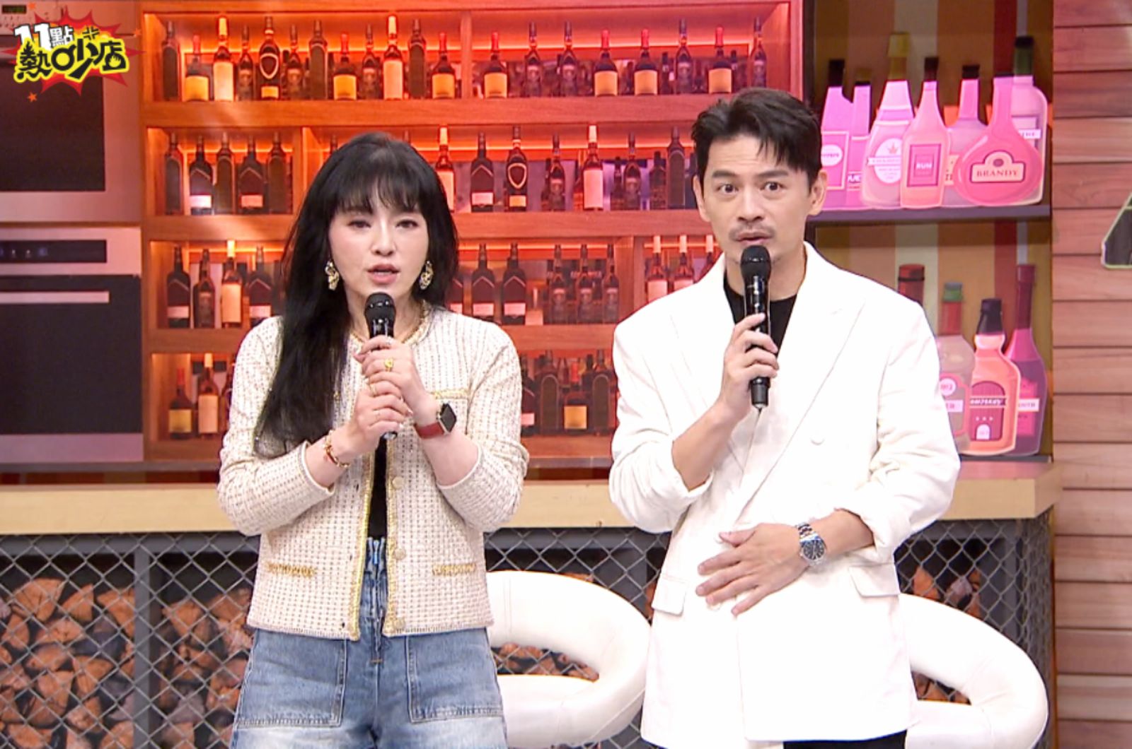 唐綺陽、阿KEN也分享自己的傷痛。TVBS提供