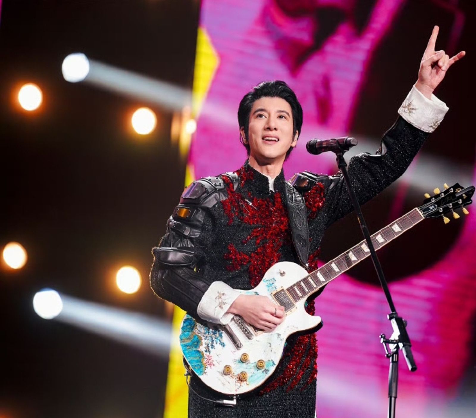 王力宏近日在杭州巡演。（翻攝微博）