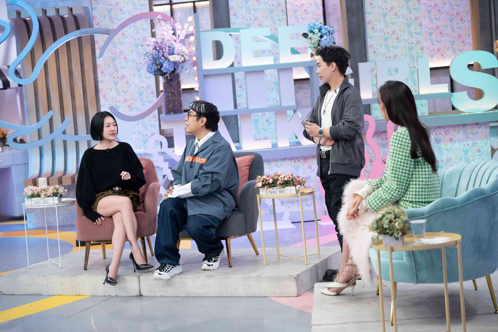 小S拋黑色幽默地獄梗：我姊姊走了耶。東森綜合台提供