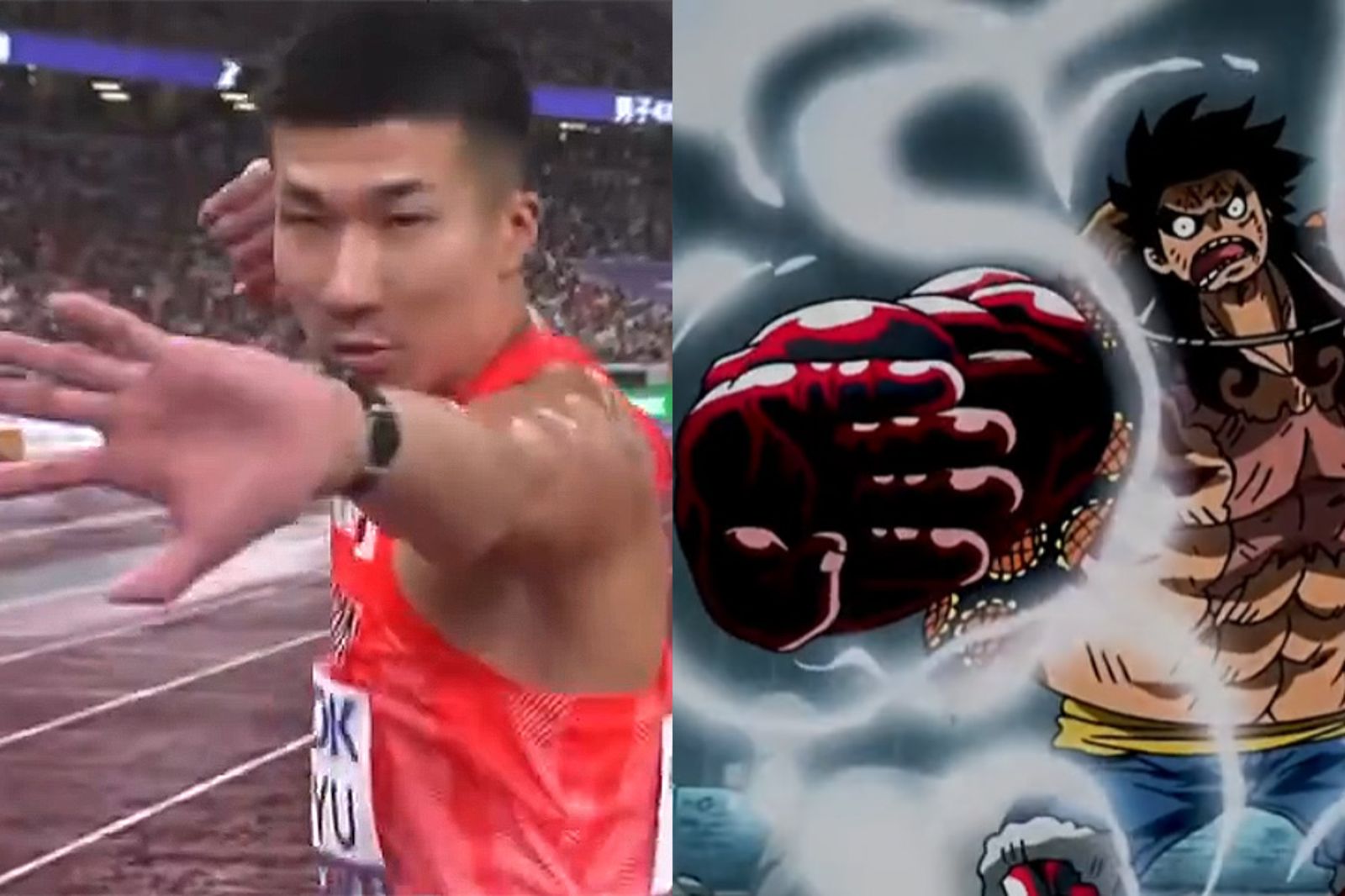 日本隊田徑世錦賽大秀《航海王》「魯夫檔位」　美國飛人也瘋狂