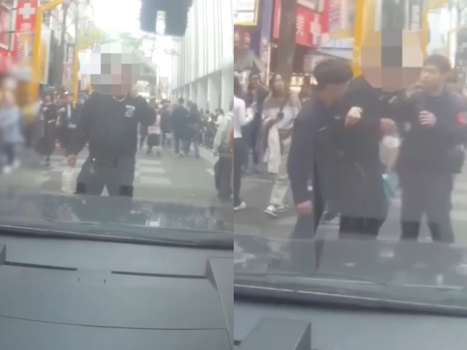 西門町驚見「肉身擋警車」！男怒踹保險桿這下慘了