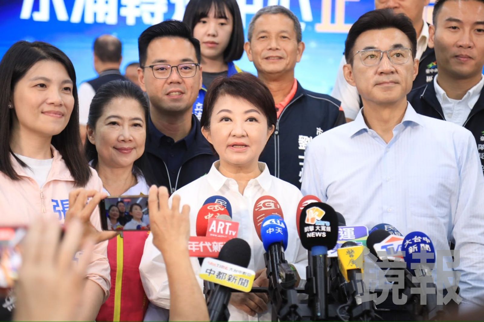 韓國瑜、傅崐萁大和解 盧秀燕笑喊:邀兩位大帥哥一起看奧德賽