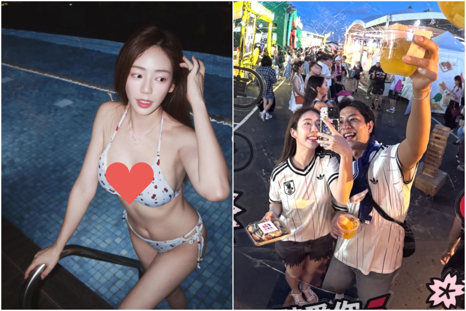 陳天仁台日婚姻正式完成 比基尼「老公視角」辣曬豐滿雪乳!震撼身材全網驚呼:心胸寬大