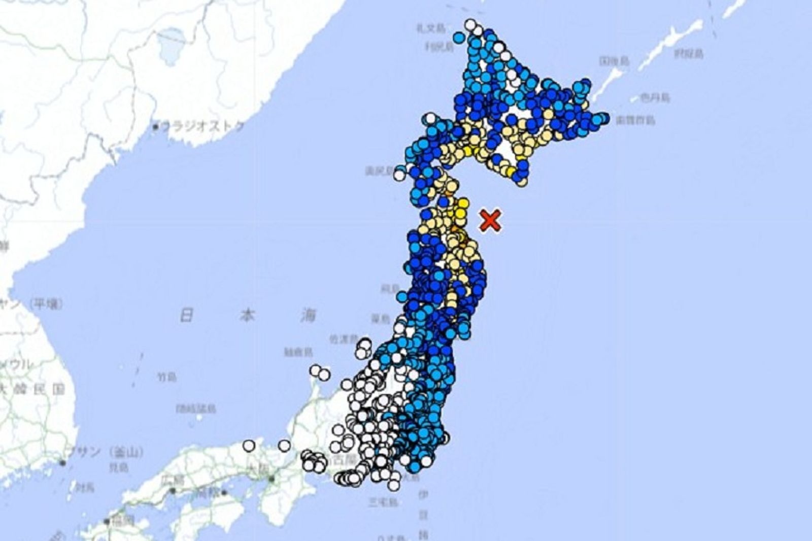 日本青森7.5強震　影像曝光！清晨海嘯警報解除