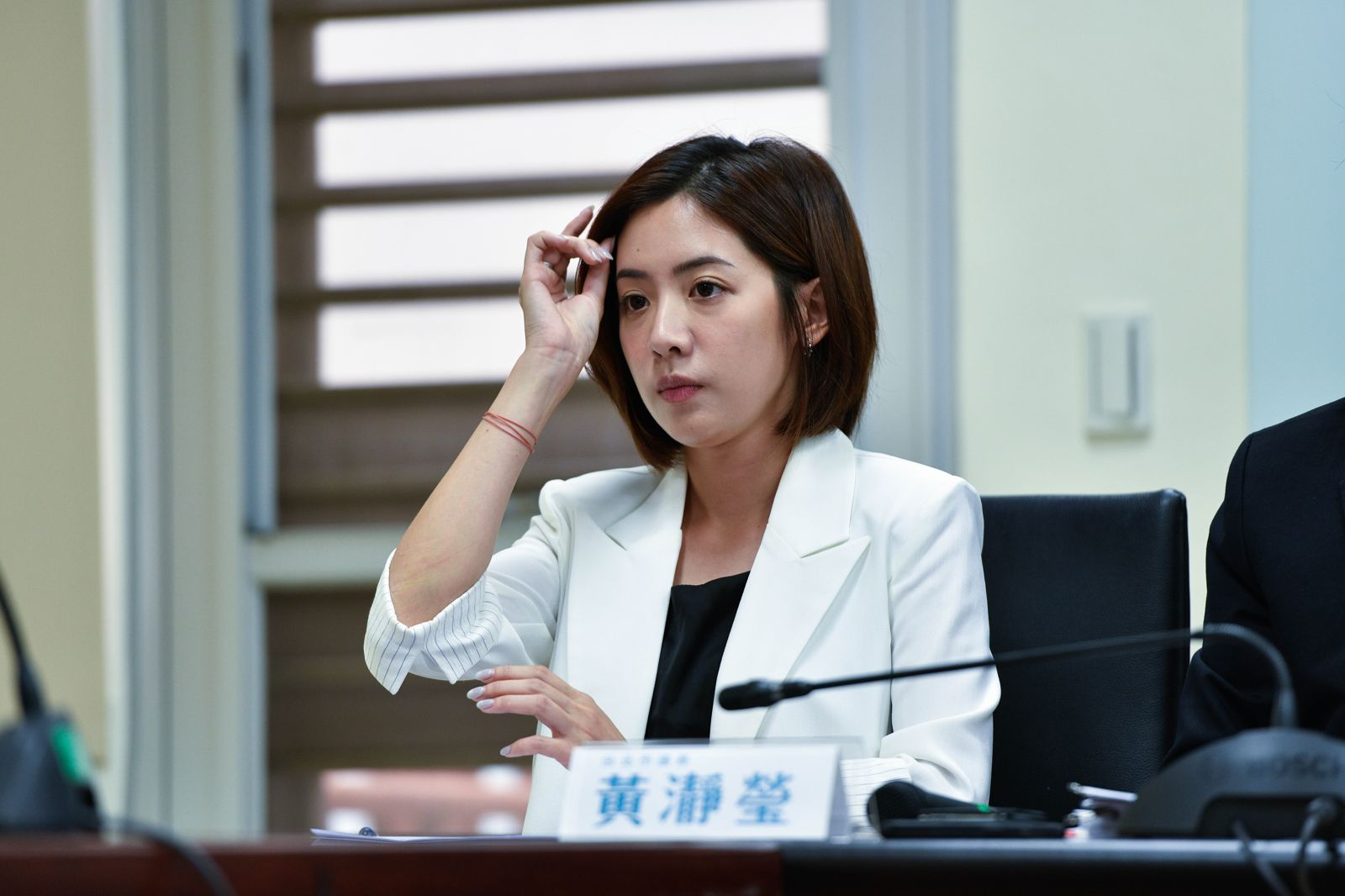 「學姐」黃瀞瑩當年靠著清新形象與超高人氣,以最高票贏得士林北投選區的議員席次,黨內這次也普遍看好她能順利連任。(資料照片/鏡週刊提供)