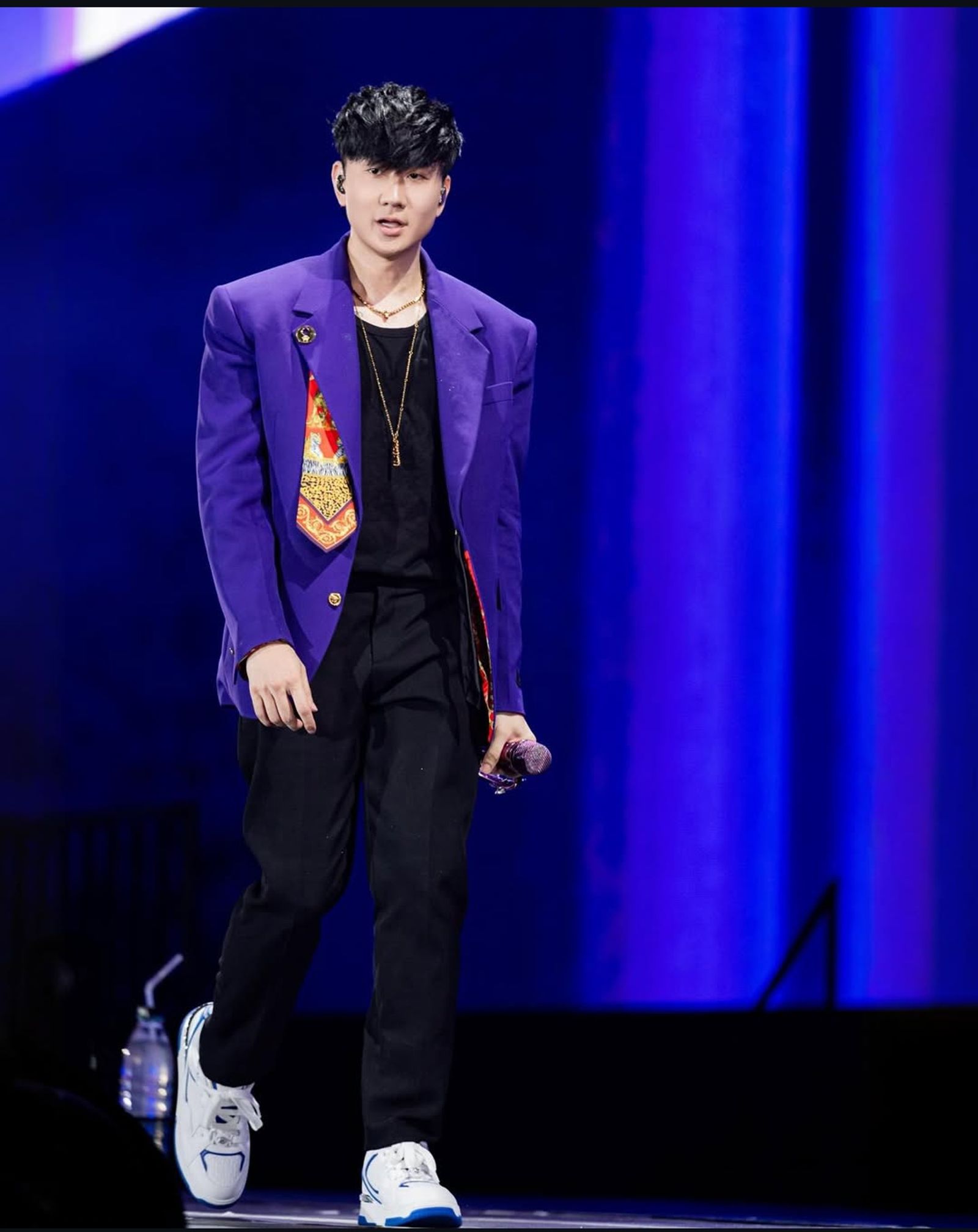 林俊傑13日在北京鳥巢進行最後一場演唱會。翻攝微博