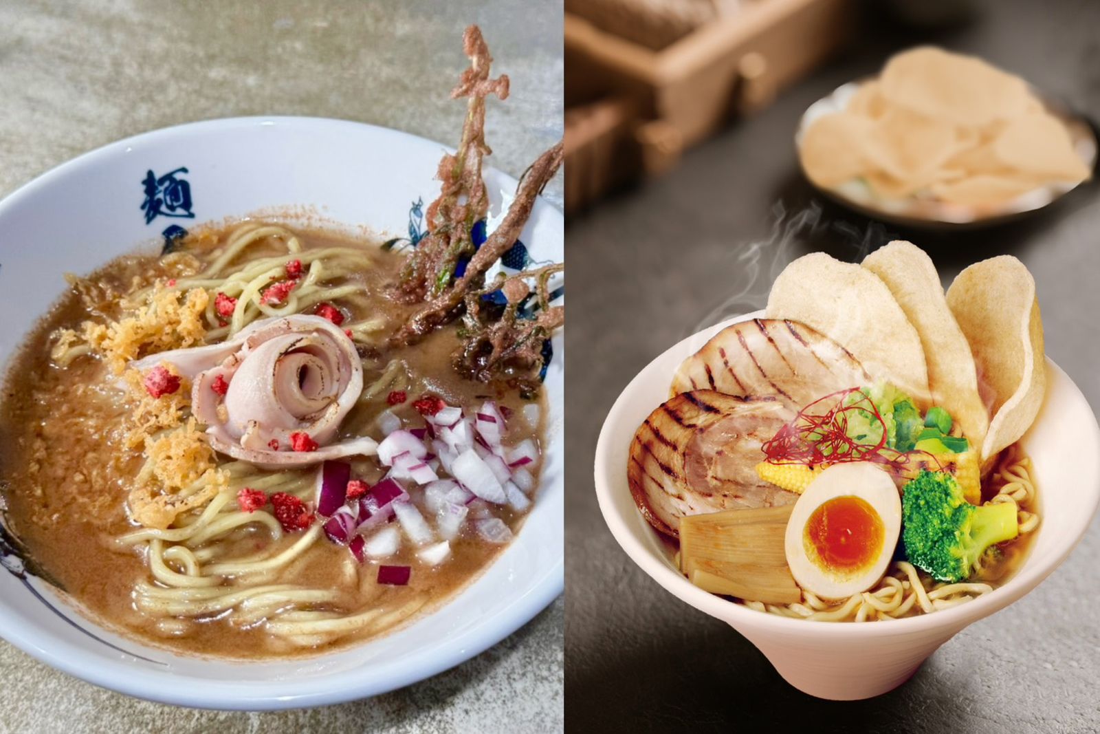 七夕新拉麵大戰!麵屋武藏巧克力湯頭PK麵匡匡蝦味噌