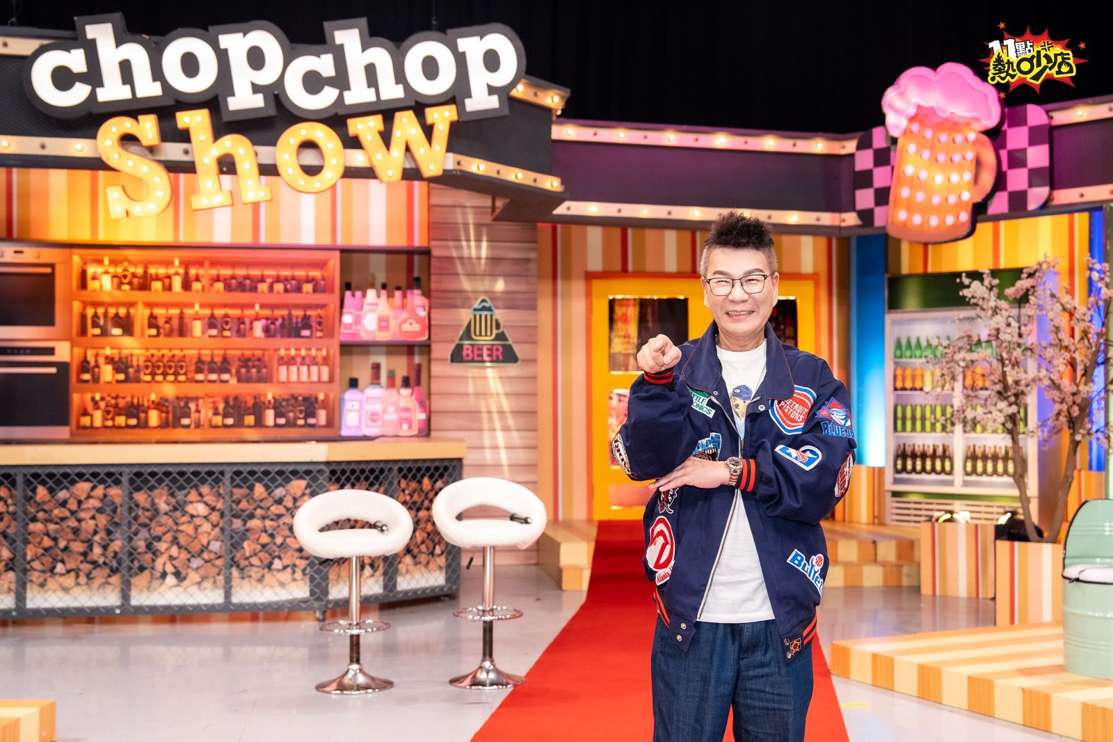 沈玉琳現身《11點熱吵店》 分享自己的近況及抗病過程。TVBS提供