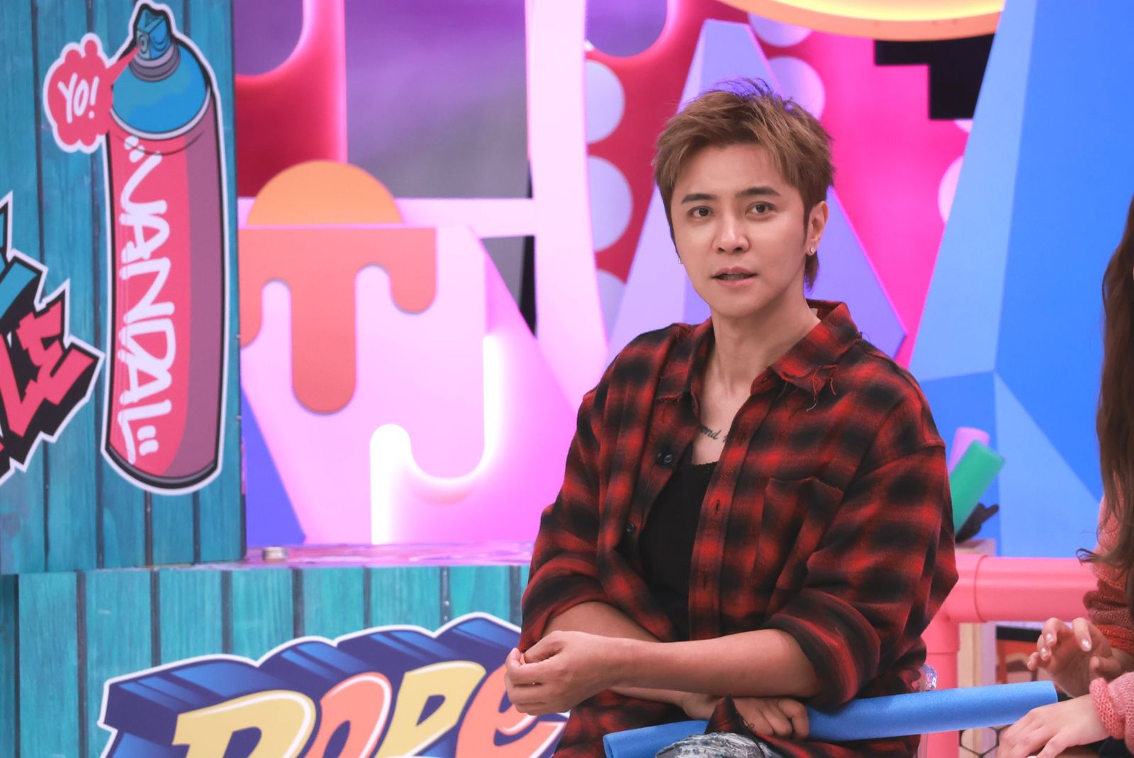 《綜藝OK啦》羅志祥也覺得漂亮的唇型很加分。中天綜合台提供