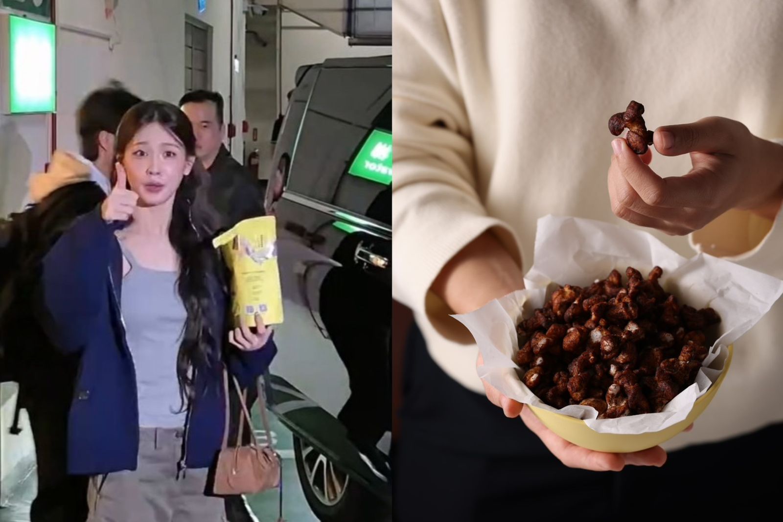 正男報食事／i-dle薇娟邊走邊吃讓「丹尼船長」爆紅！全新畬室可可米米花苦甜又涮嘴