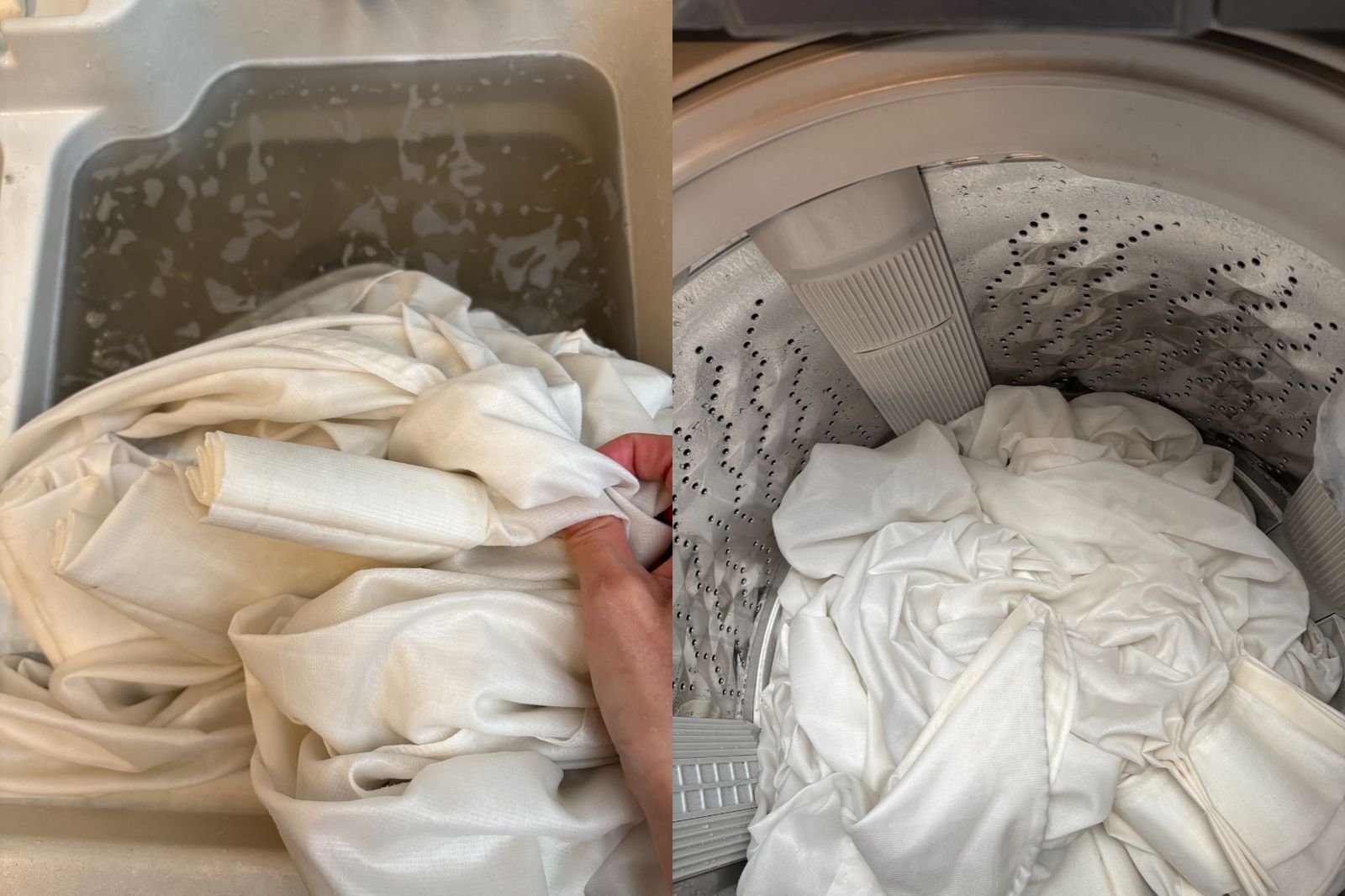 窗簾到底該怎麼洗？達人曝SOP：加「1物」髒污全溶出　越久不洗越快壞