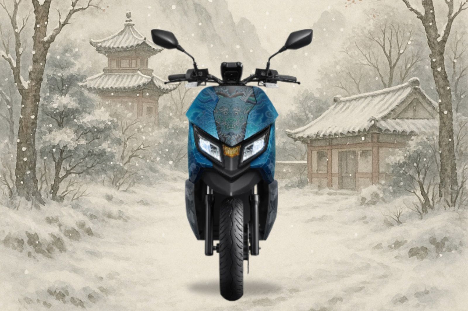 故宮居然有賣機車!超狂聯名款一台近8萬 網見「設計細節」笑瘋:很適合吊車大王