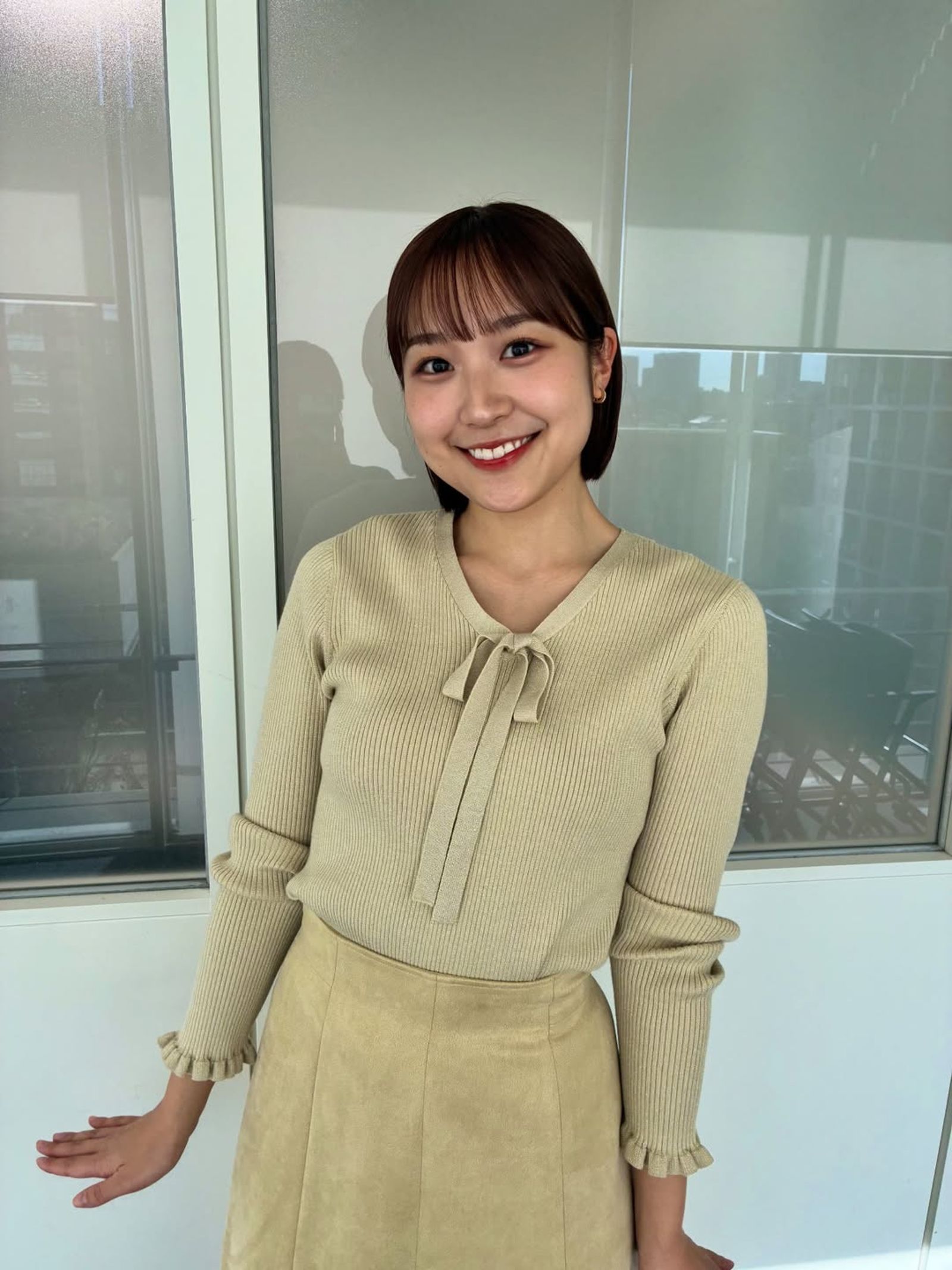 松岡朱里被電視台視為「潛在的王牌」。圖／juri_matsuoka_ex IG