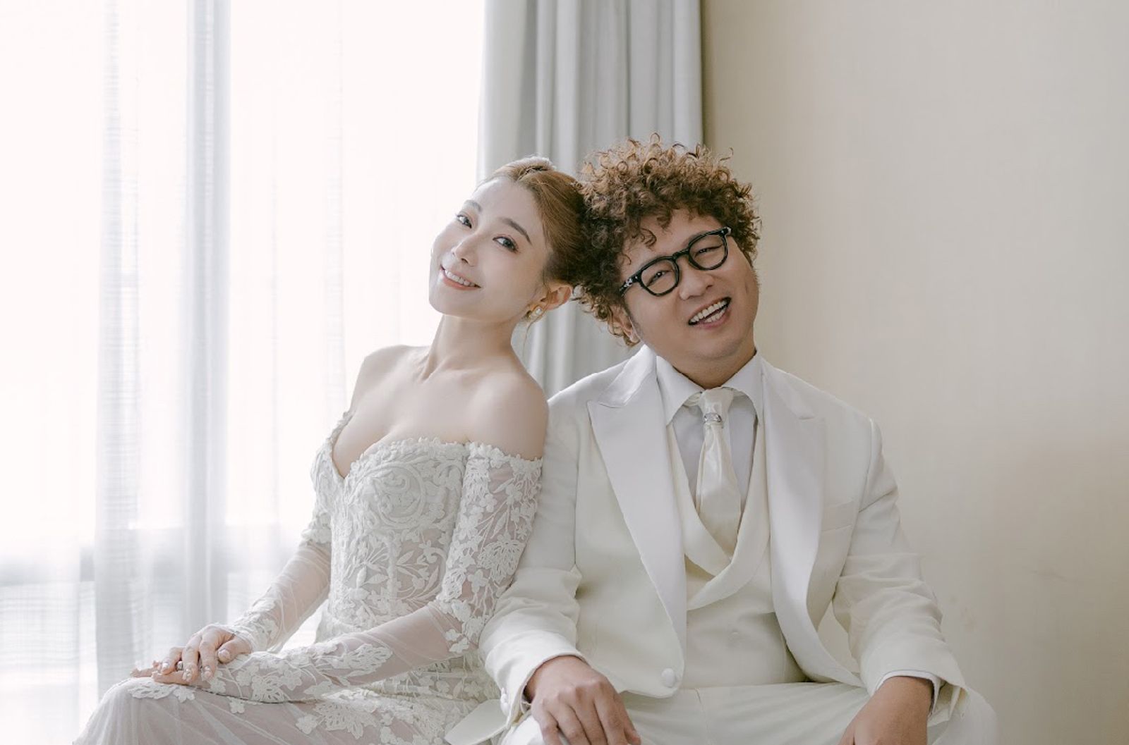 納豆、依依終於修成正果。美式婚禮婚紗攝影團隊提供