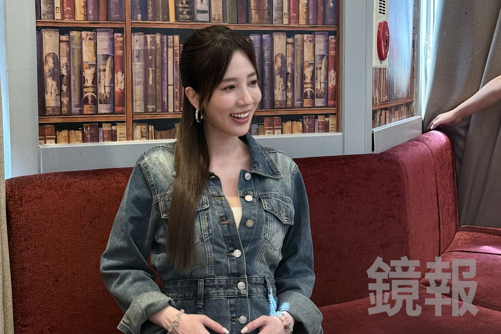 愛雅懷孕後,明顯感受到賀爾蒙變化。潘佳琪攝