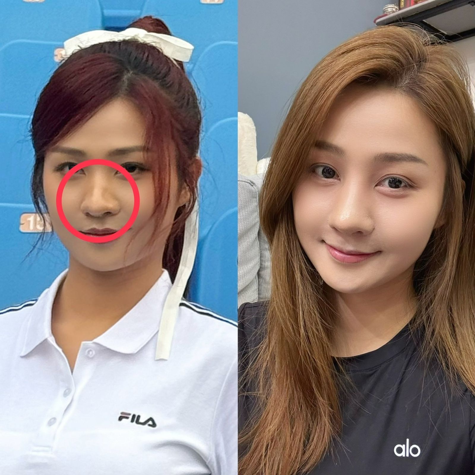 小紫鼻樑變S型。樂天桃猿提供