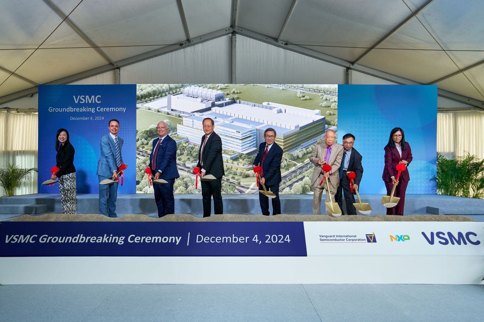 世界先進新加坡12吋廠VSMC設備移入了！總座尉濟時：2027年量產出貨