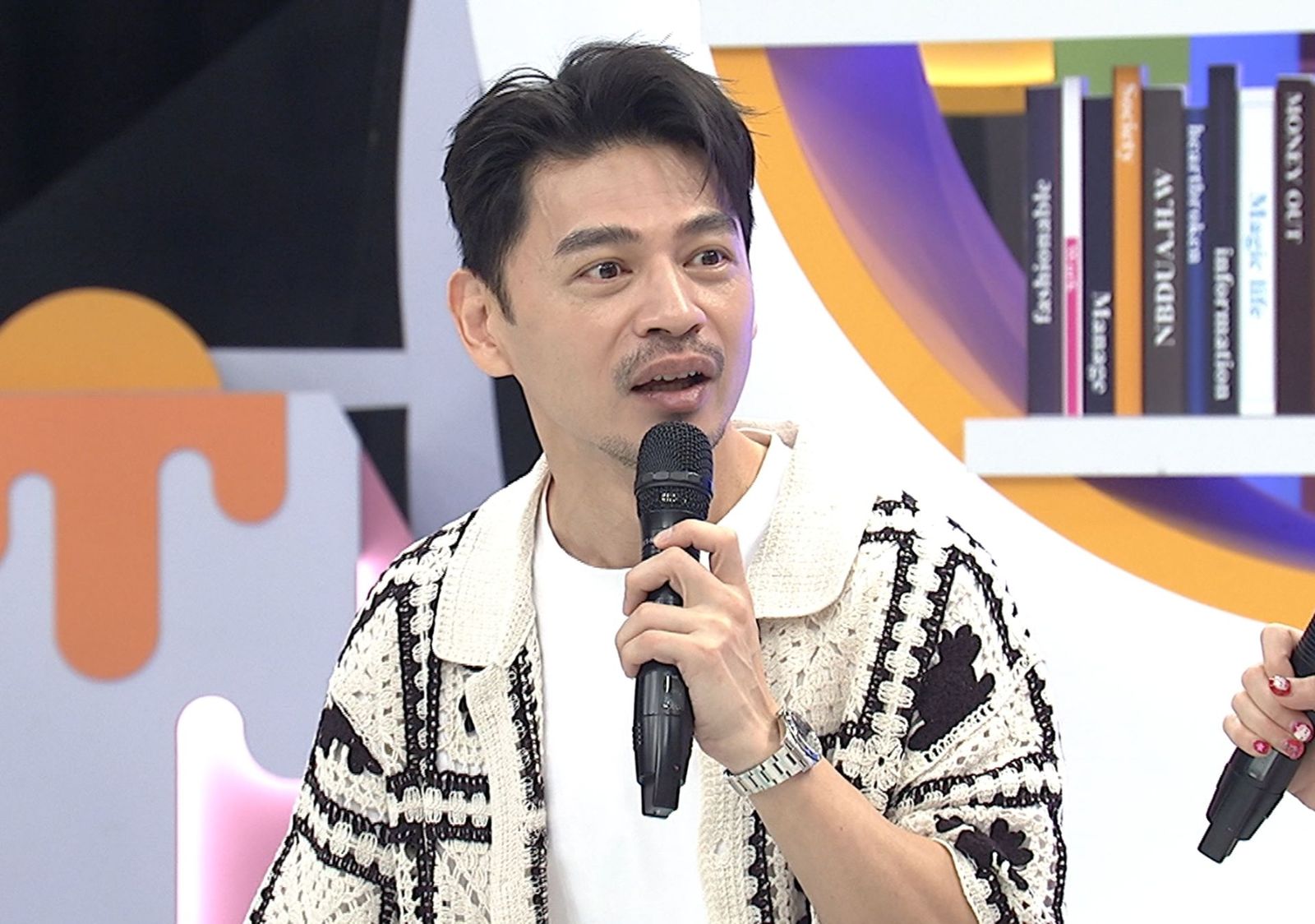 阿Ken小時候曾被熱水燙傷。中天提供