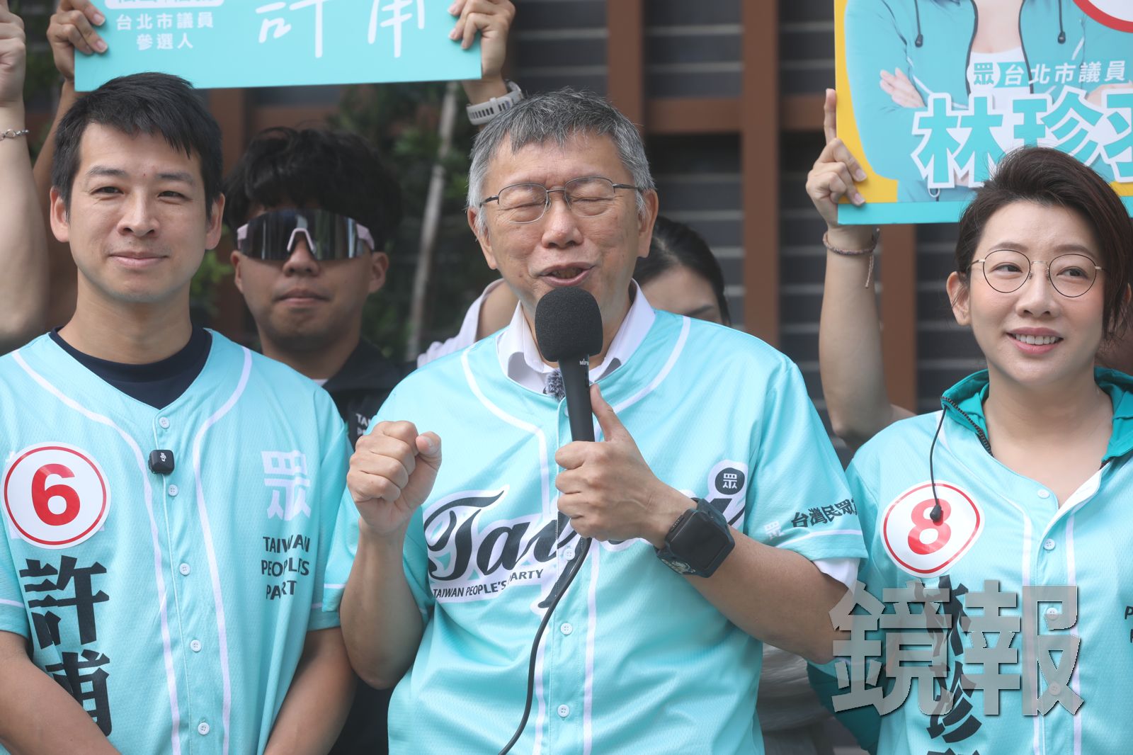 談及台北市長選戰,民眾黨創黨主席柯文哲今天(28日)建議蔣萬安穩下心來。資料照片。攝影林煒凱