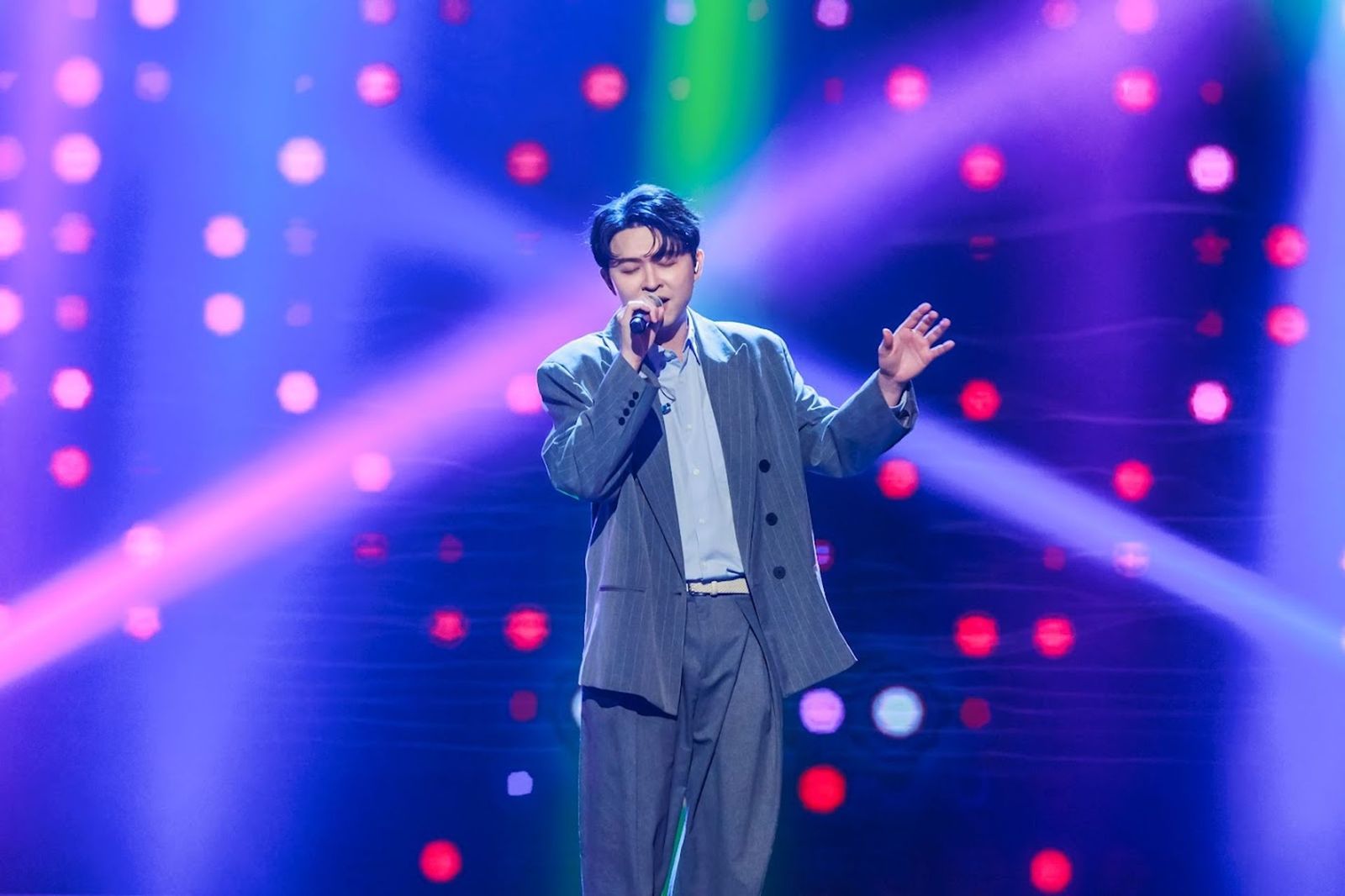 李子森行程滿檔。中天提供