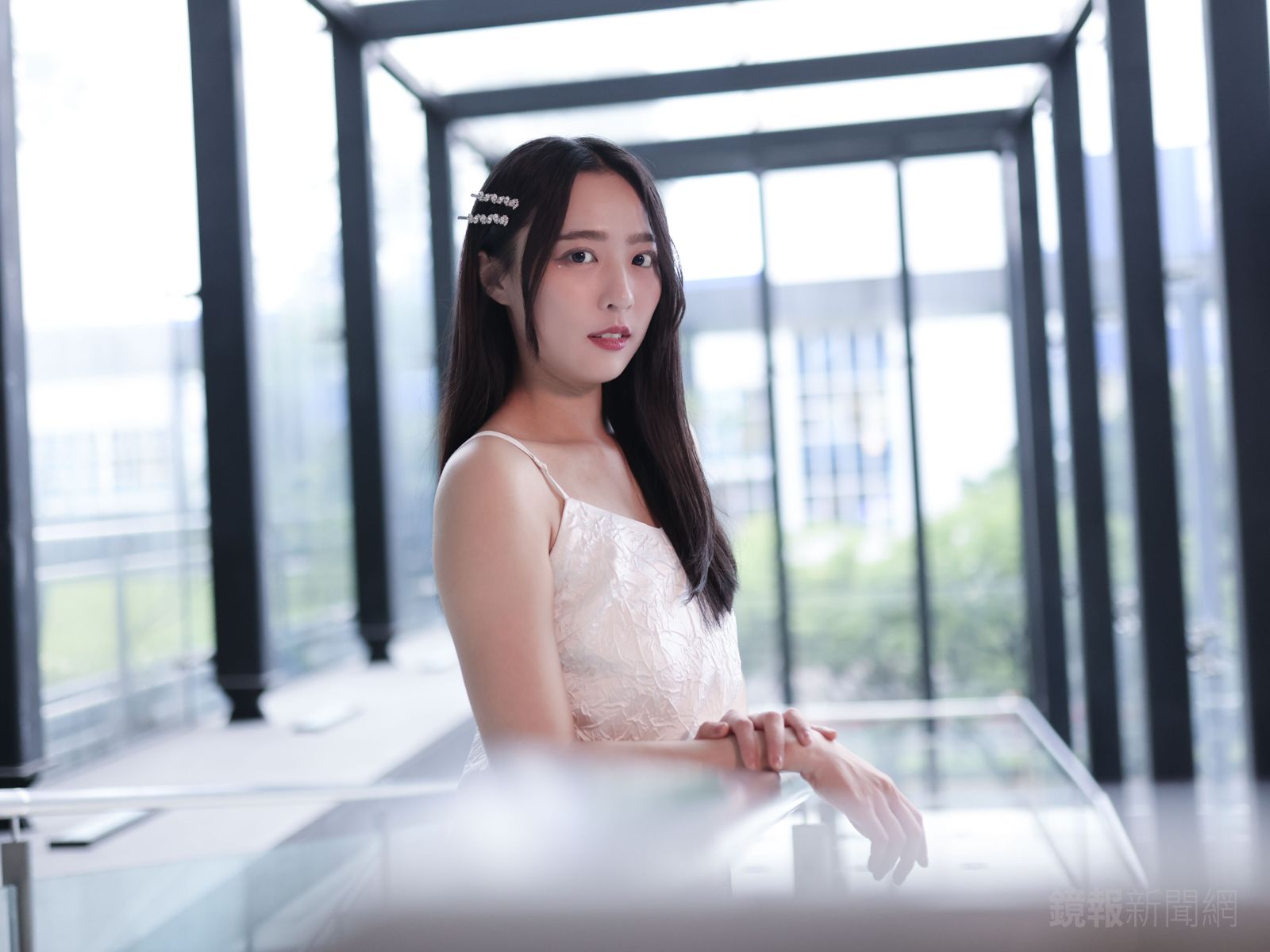 雅惟：「希望遇見一加一大於二的對象。」劉耀勻攝