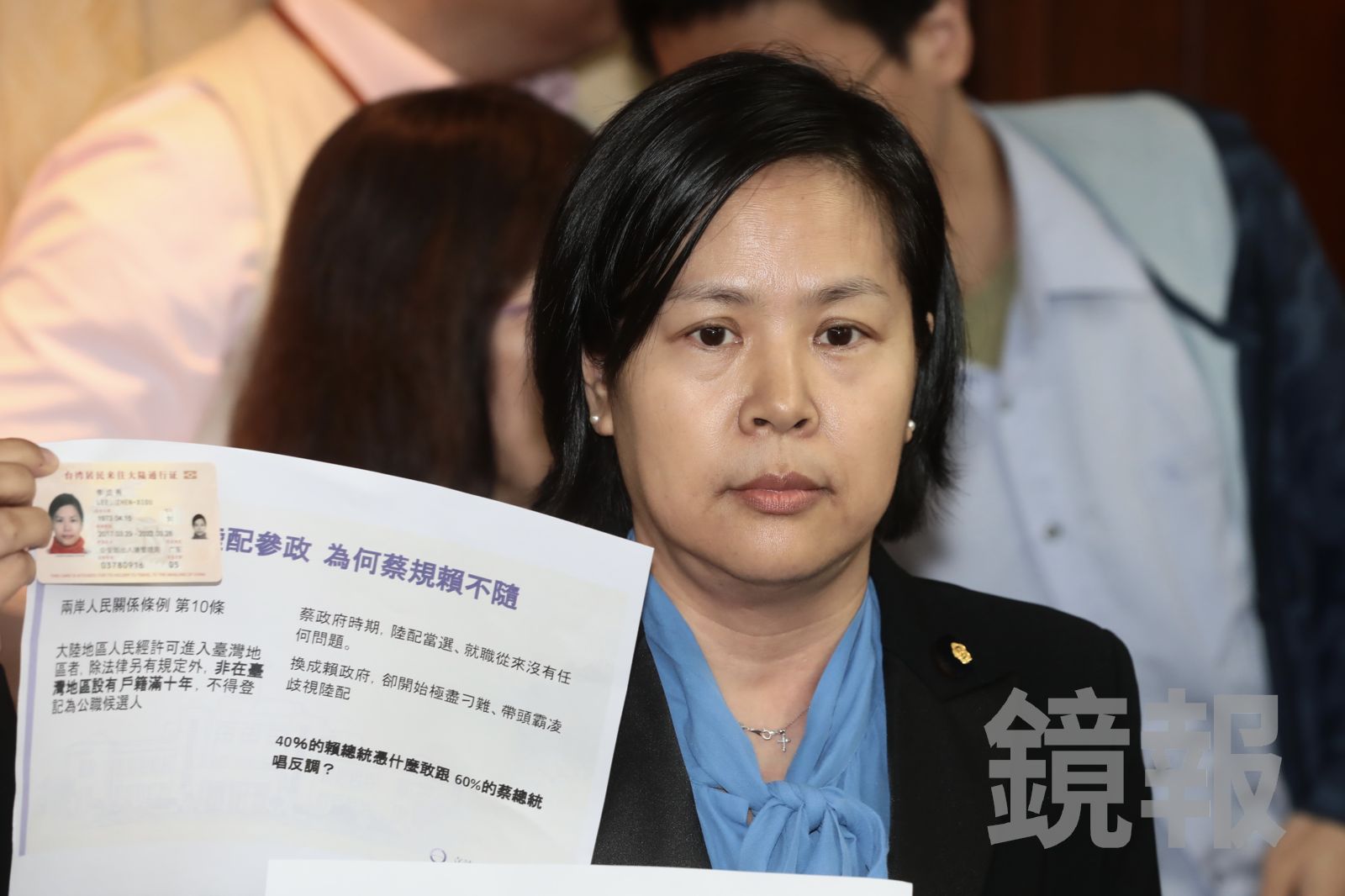 呂秀蓮逆風支持李貞秀當立委「還能選總統」　內政部搬法條打臉