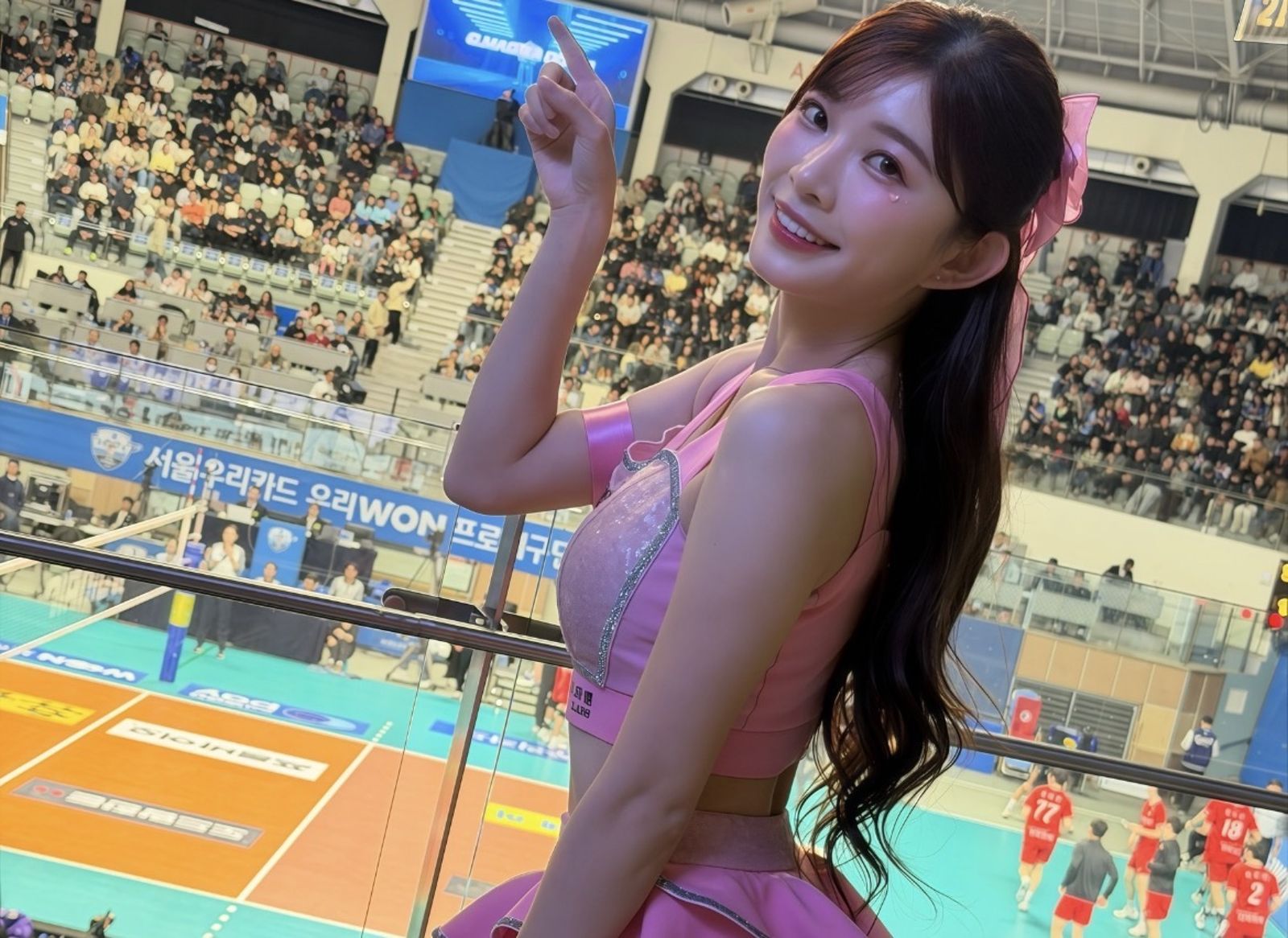 桃氣女孩首度海外應援!總監陸筱晴領軍征戰首爾 穎樂跨國合體河智媛、禹洙漢