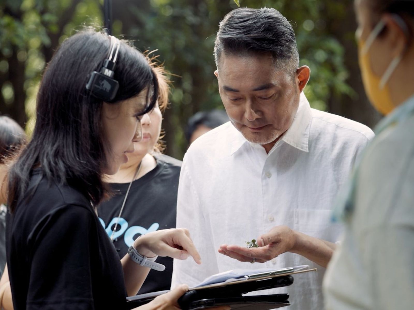 江國賓接下健康食品代言。三立提供