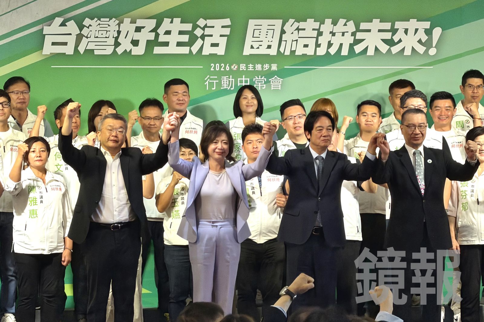 賴清德行動中常會到台中助陣 何欣純網路聲量輾壓江啟臣6倍